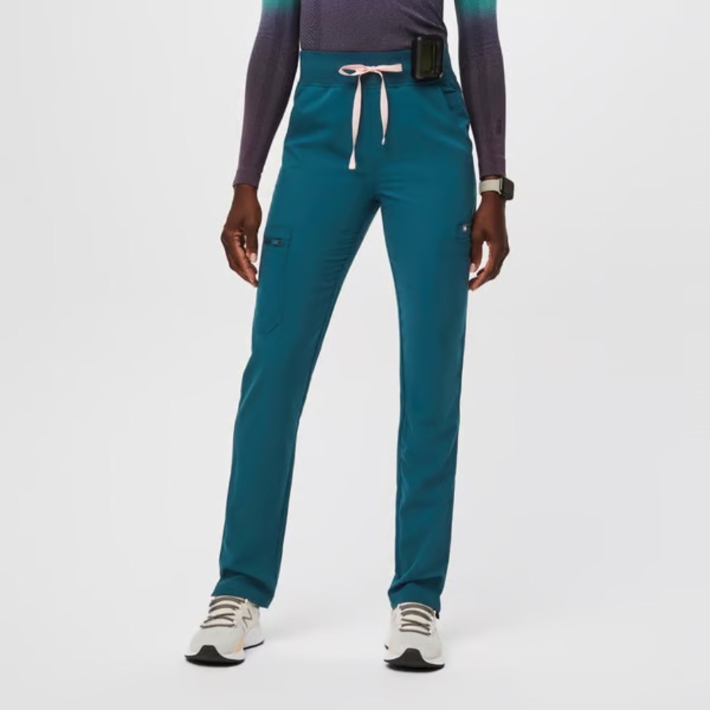 FIGS High Waisted Yola Skinny Scrub Pants Size Small